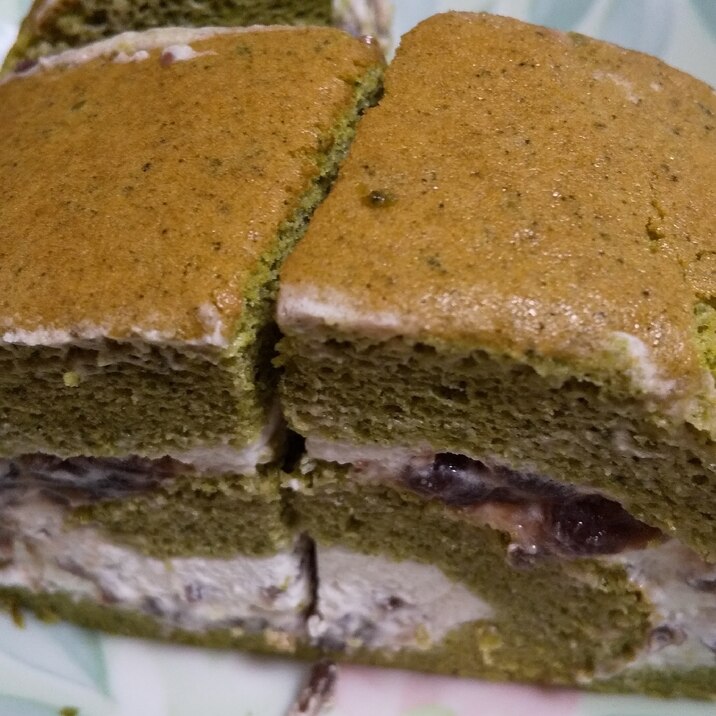 抹茶ロールケーキ